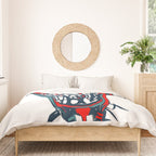 Lacrosse Vote Flow Duvet Cover Gallery Image 3