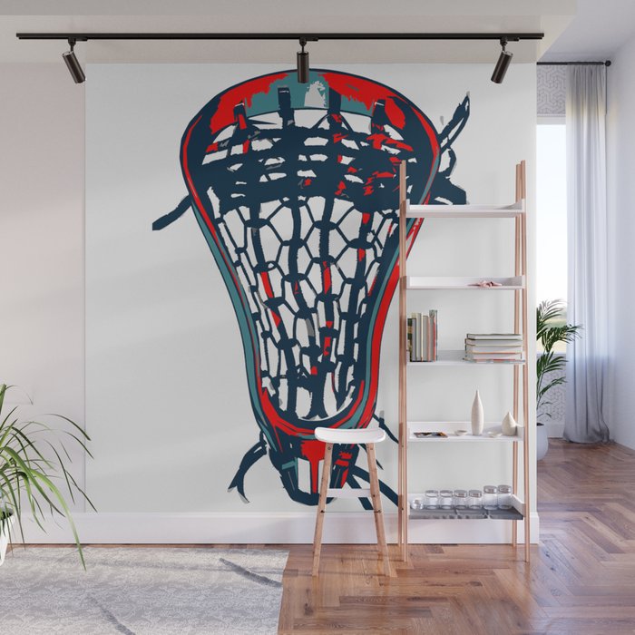 Lacrosse Vote Flow Wall Mural Gallery Image 1