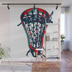 Lacrosse Vote Flow Wall Mural Gallery Image 1