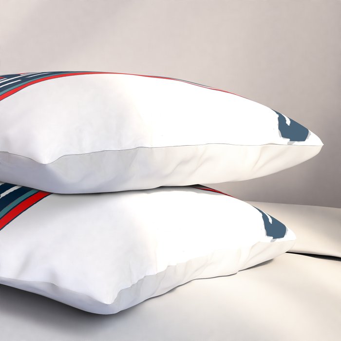 Lacrosse Vote Flow Pillow Sham Gallery Image 3