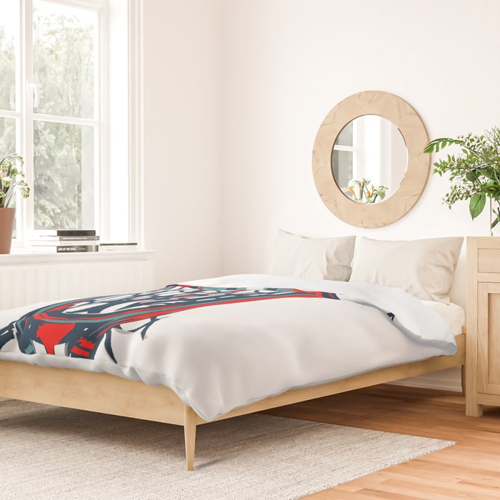 Lacrosse Vote Flow Duvet Cover Gallery Image 2
