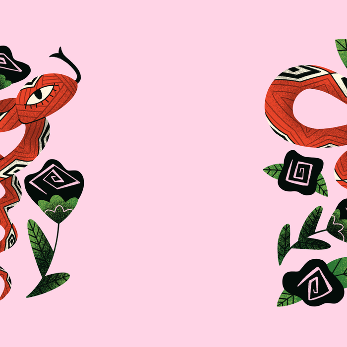 Snake with Black Roses Lunar New Year Art Coffee Mug Gallery Image 2