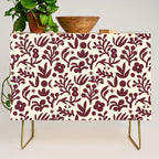 Floral shapes Pattern 01 Credenza Gallery Image 1