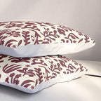 Floral shapes Pattern 01 Pillow Sham Gallery Image 3