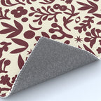 Floral shapes Pattern 01 Rug Gallery Image 4