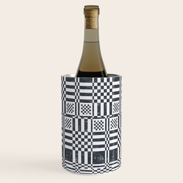 Structured Lines Grid Wine Chiller Gallery Image 2