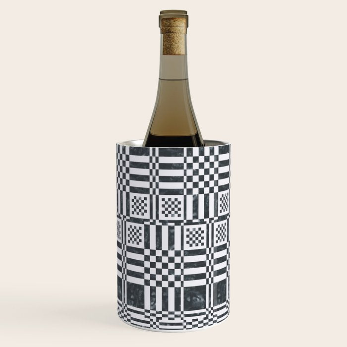 Structured Lines Grid Wine Chiller Gallery Image 3
