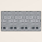 Structured Lines Grid Desk Mat Gallery Image 3