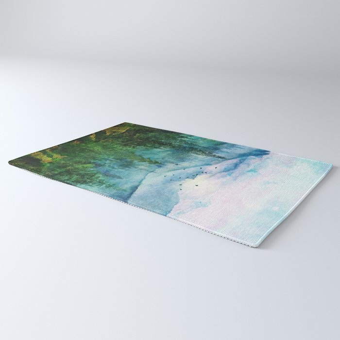 Spring Mountainscape Rug Gallery Image 3