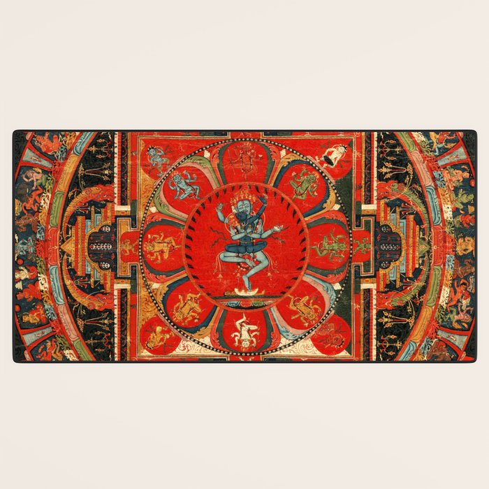 Shri Hevajra Nine Deity Manadala Desk Mat Gallery Image 3