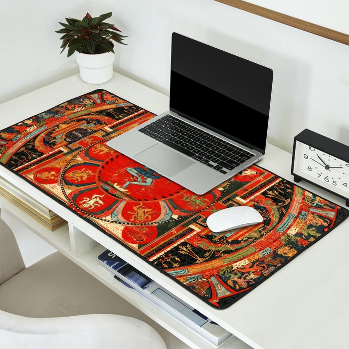 Shri Hevajra Nine Deity Manadala Desk Mat Gallery Image 2