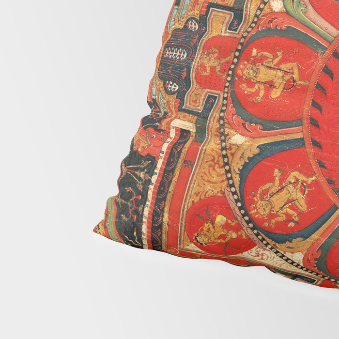 Shri Hevajra Nine Deity Manadala Pillow Sham Gallery Image 4