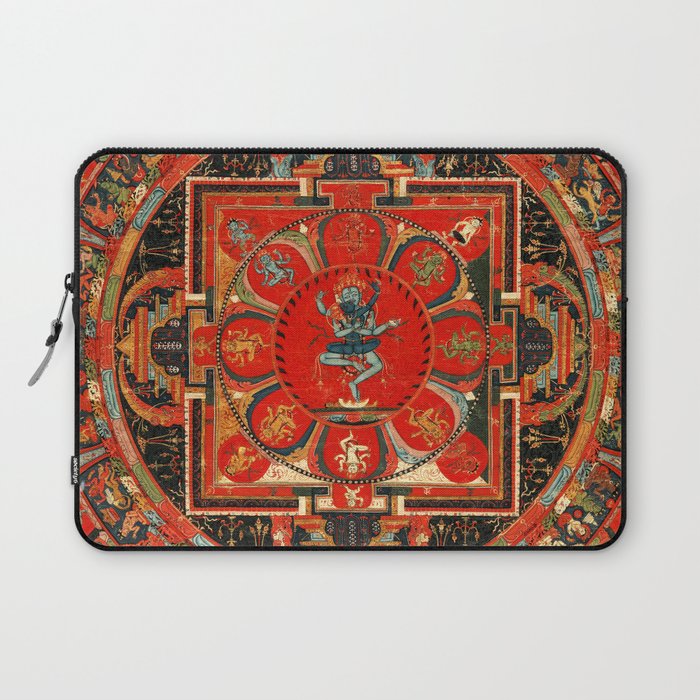 Shri Hevajra Nine Deity Manadala Laptop Sleeve Gallery Image 1
