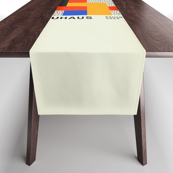 BAUHAUS 01: Exhibition 1923 | Mid Century Series  Table Runner Gallery Image 1