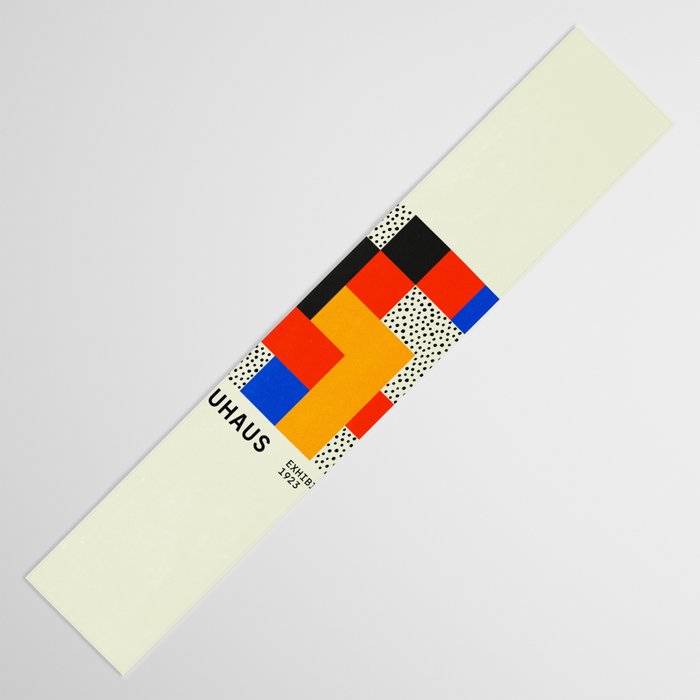 BAUHAUS 01: Exhibition 1923 | Mid Century Series  Table Runner Gallery Image 3