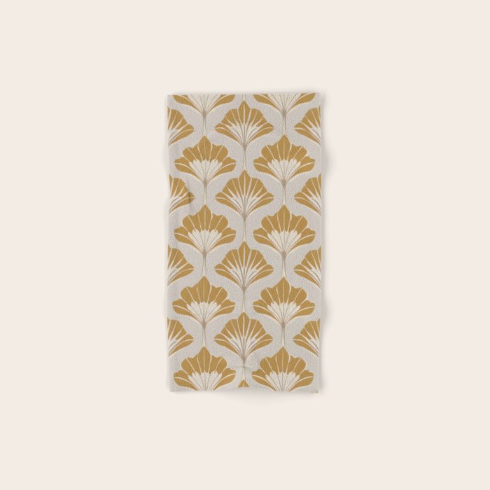 Golden Age Leaves Bath Towel Gallery Image 1