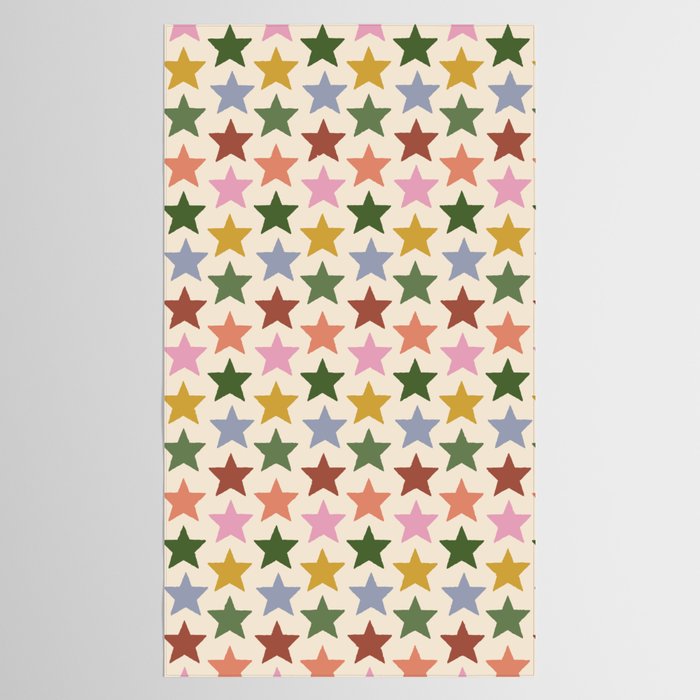 Vintage Stars Tablecloth Gallery Image 2
