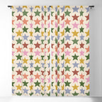 Vintage Stars Window Curtain Gallery Image 5