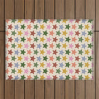 Vintage Stars Outdoor Rug Gallery Image 1