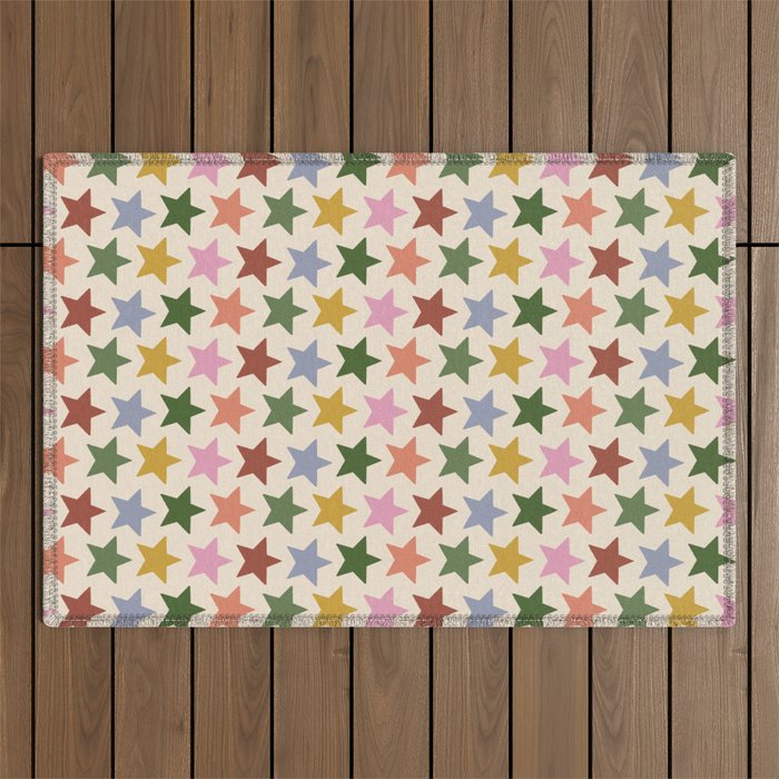 Vintage Stars Outdoor Rug Gallery Image 1