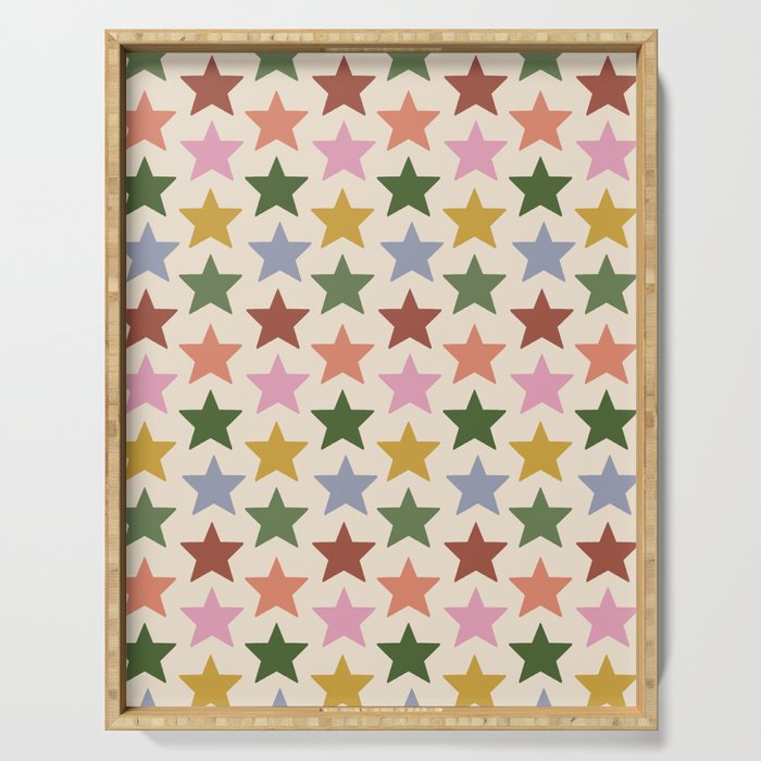 Vintage Stars Serving Tray Gallery Image 1