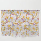 Lemons among the exotic flowers 4 Wall Hanging Gallery Image 1