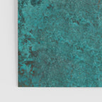 Teal and Copper Rust in Vintage Aesthetic Grunge Poster Gallery Image 3