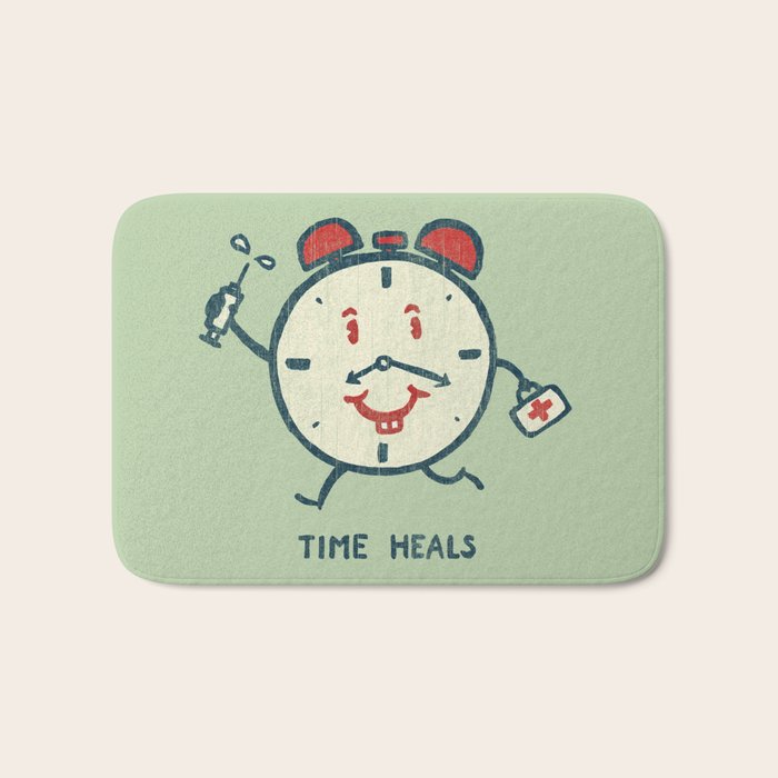 Time heals Bath Mat Gallery Image 1