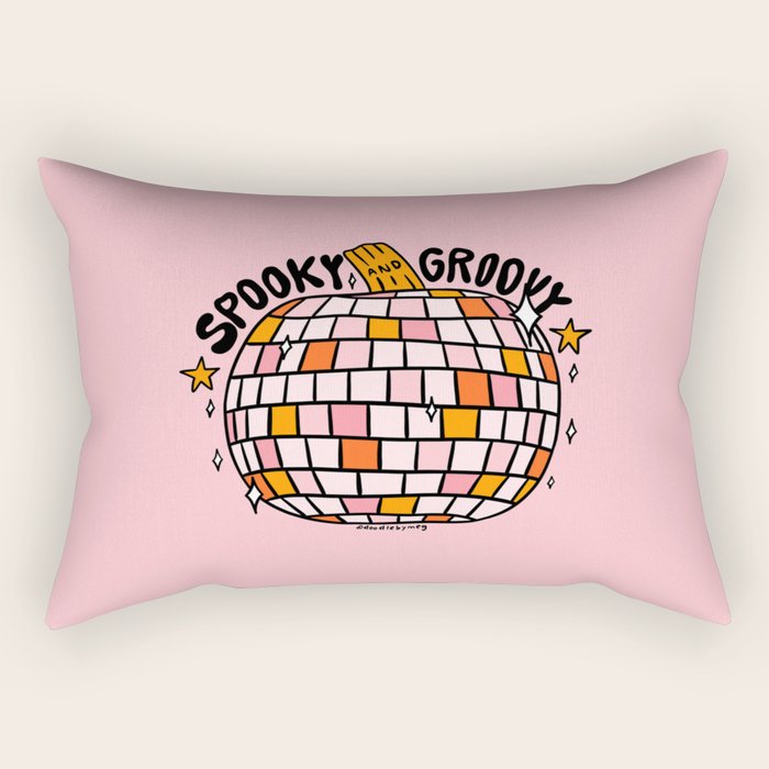 Spooky and Groovy Rectangular Pillow Gallery Image 2