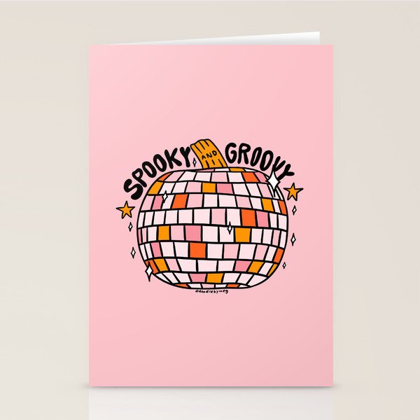 Spooky and Groovy Stationery Card Gallery Image 2