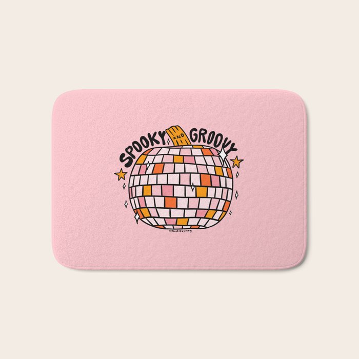 Spooky and Groovy Bath Mat Gallery Image 1