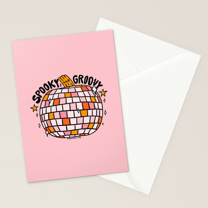 Spooky and Groovy Stationery Card Gallery Image 2
