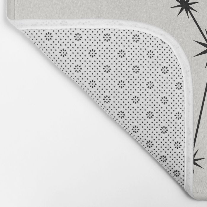 Cancer Zodiac Star Constellation Line Art White Bath Mat Gallery Image 2