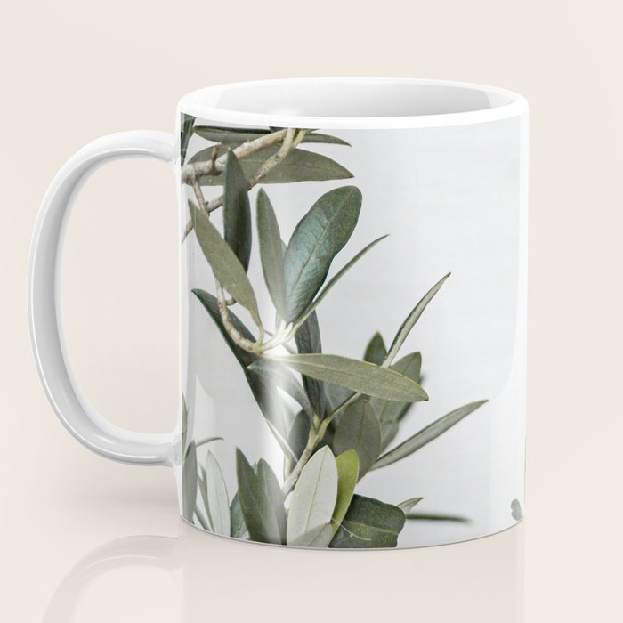 Green Olive Tree Leaves Photo | Botanical Spain Art Print Tenerife Island Nature Travel Photography Coffee Mug Gallery Image 3