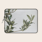 Green Olive Tree Leaves Photo | Botanical Spain Art Print Tenerife Island Nature Travel Photography Laptop Sleeve Gallery Image 1