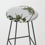 Green Olive Tree Leaves Photo | Botanical Spain Art Print Tenerife Island Nature Travel Photography Stool Gallery Image 2