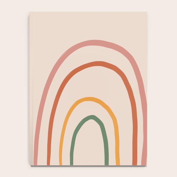 Warm Rainbow Notebook Gallery Image 4