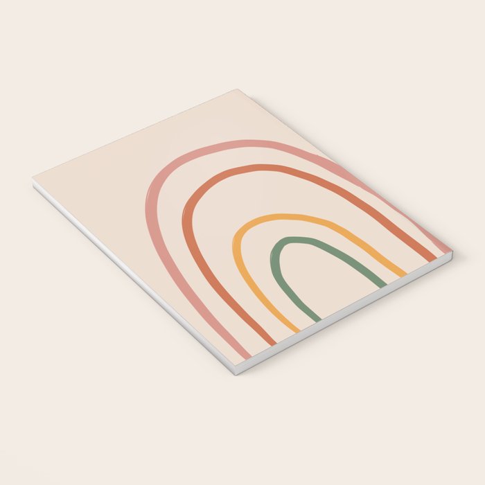 Warm Rainbow Notebook Gallery Image 3