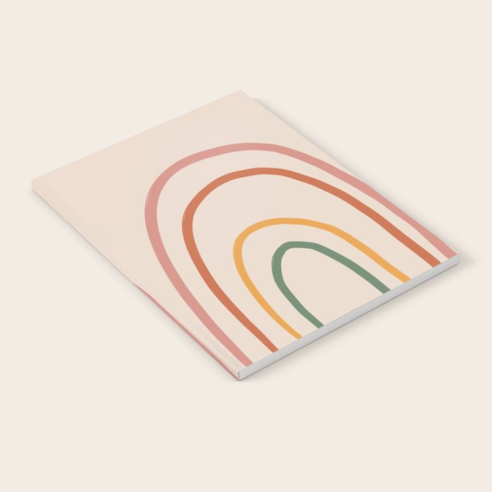 Warm Rainbow Notebook Gallery Image 2