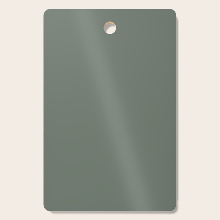 Neutral Sage Grey II Solid Color Cutting Board Gallery Image 1