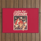 Cats for Everybody Outdoor Rug Gallery Image 1