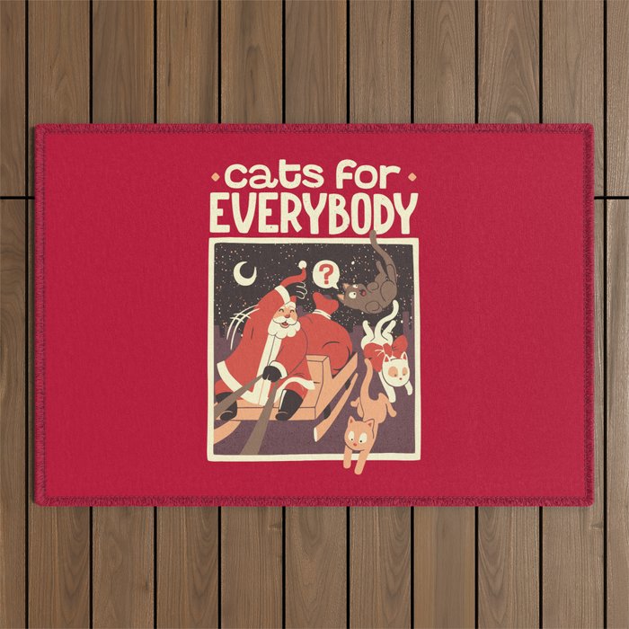 Cats for Everybody Outdoor Rug Gallery Image 1