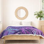 Tropical Leaf Pattern Duvet Cover Gallery Image 3