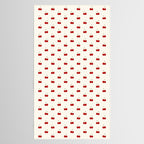 Y2K Cherries - Creme Pattern Miniature Tablecloth Gallery Image 2