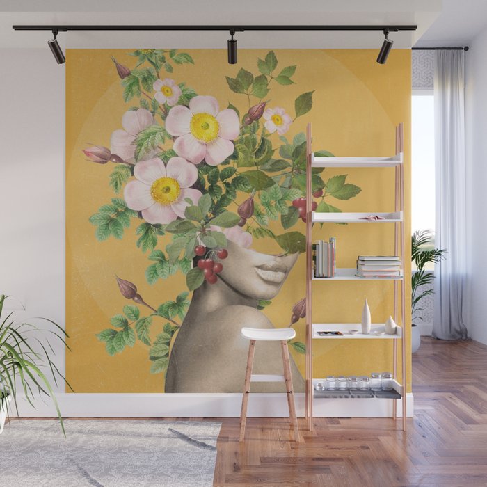 Floral beauty 12 Wall Mural Gallery Image 1