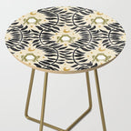Froggie Ogee - black, moss green, and cream Side Table Gallery Image 2