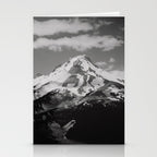 Mount Hood Black and White Stationery Card Gallery Image 2