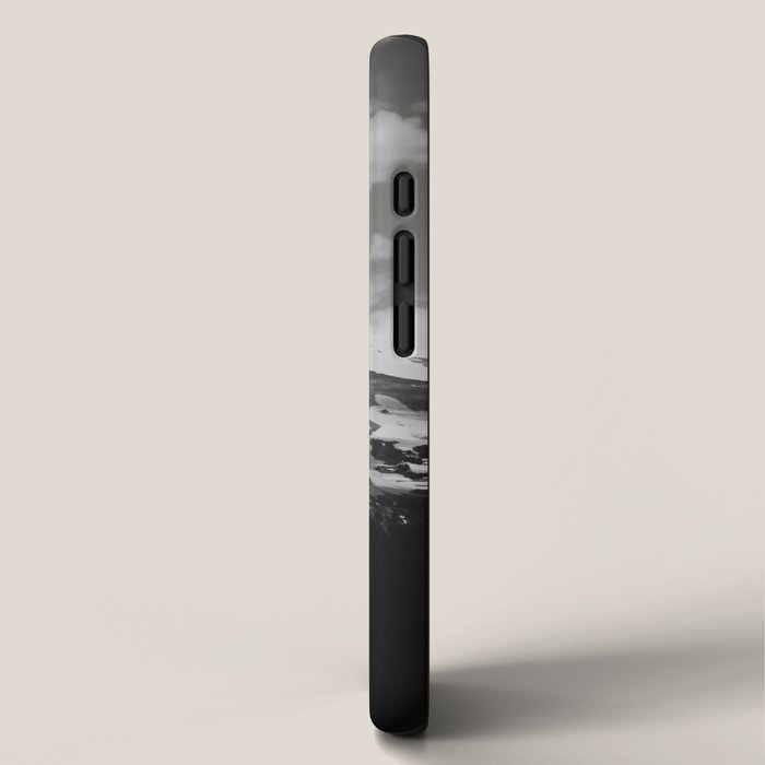 Mount Hood Black and White iPhone Case Gallery Image 2