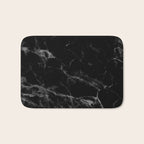 Black Marble Bath Mat Gallery Image 1
