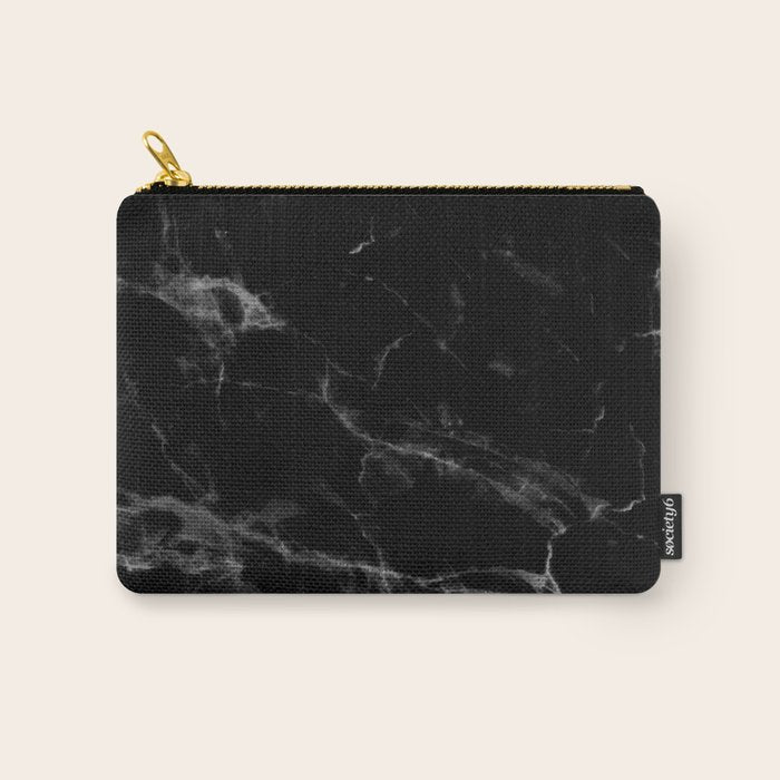 Black Marble Carry All Pouch Gallery Image 1